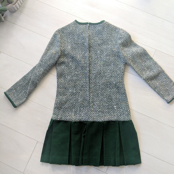 Vintage Handmade Tweed Dress - Picture 2 of 9